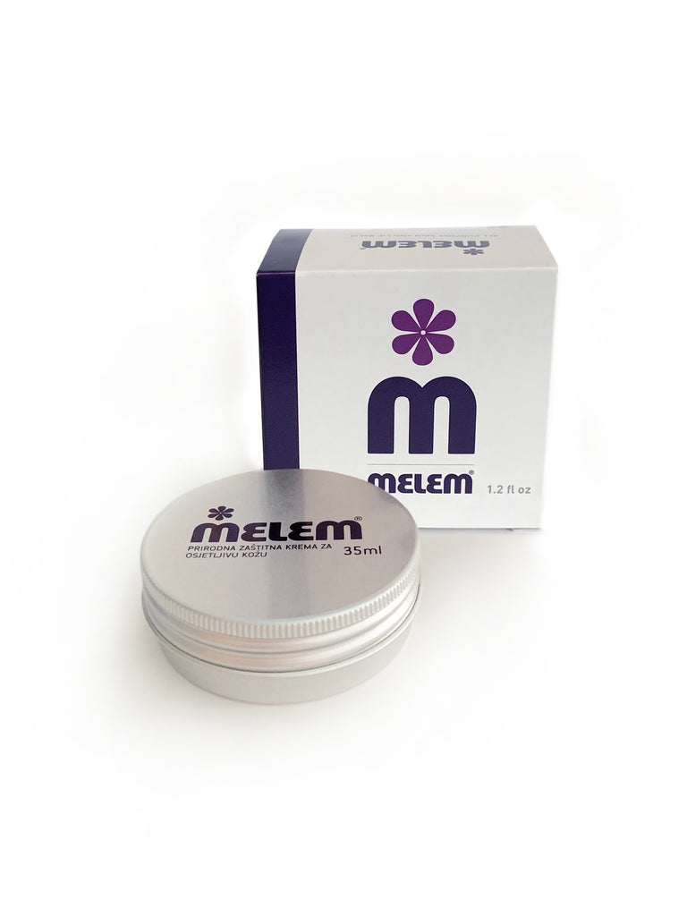 One Case of Melem Large Skin and Lip Balm Tins - 24 per case - USA Shipping
